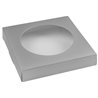25 Supports Boule Dragées 8 cm - Argent