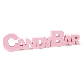 Décoration Candy Bar rose
