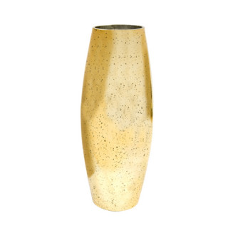 Vase métallisé or 30cm