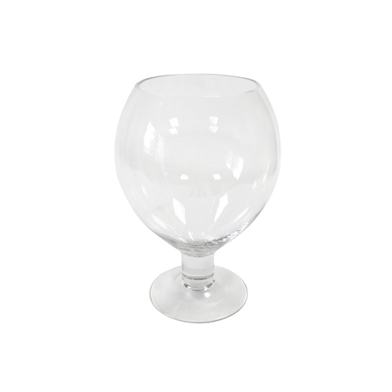 Vase verre ballon 25cm