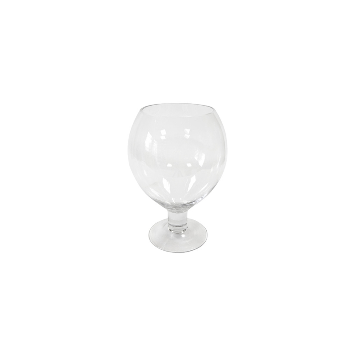 Vase verre ballon 25cm