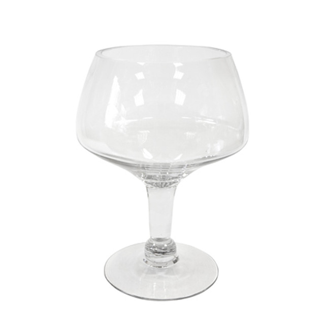 Coupe sur pied en verre 27cm