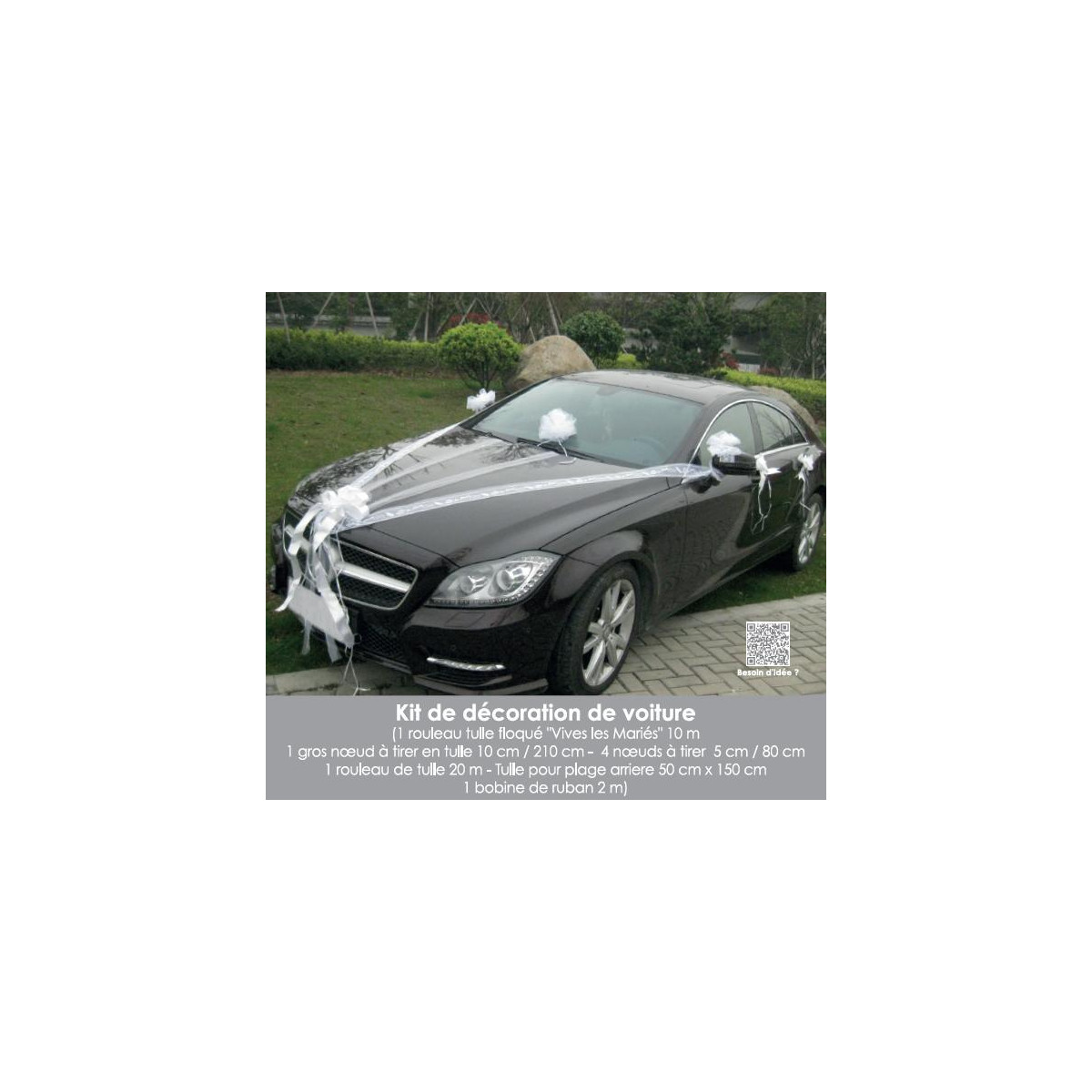 Kit luxe déco voiture Mariage