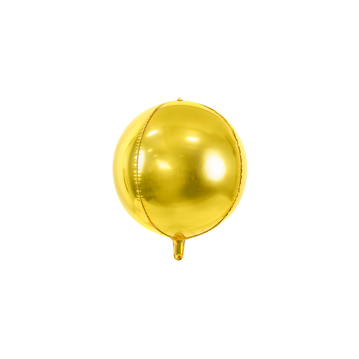 Ballon Mylar jaune gold
