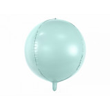 Ballon Mylar bleu vert menthe