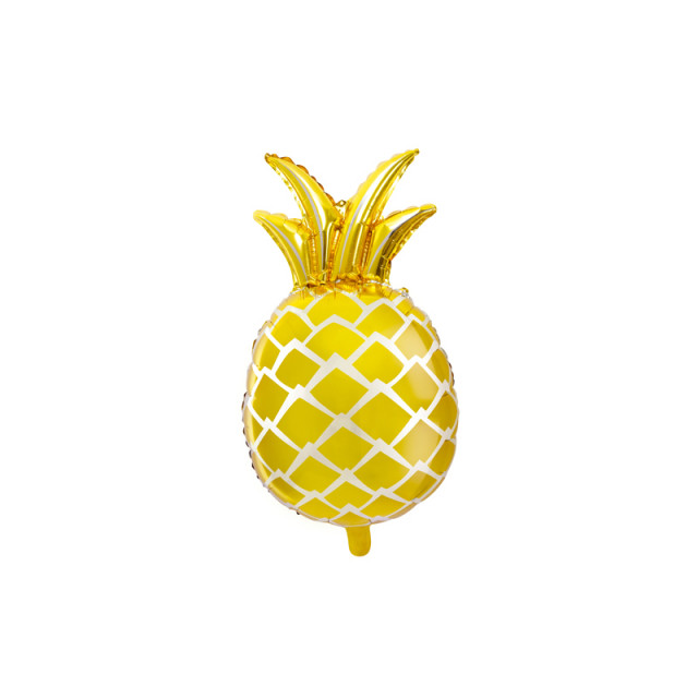 Ballon ananas jaune gold