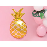 Ballon ananas jaune gold