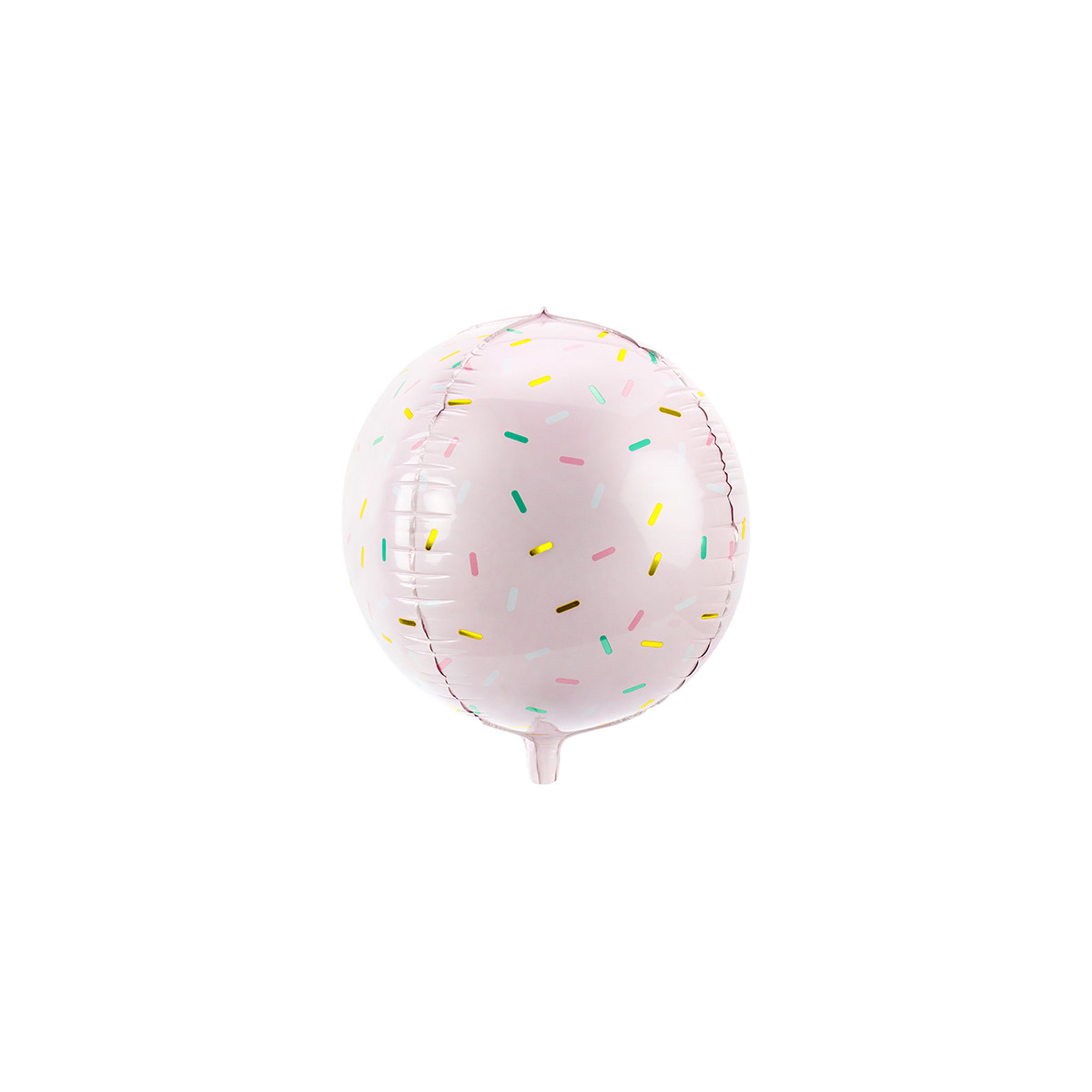 Ballon rose sprinkles