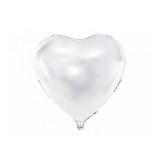 Ballon Mylar Coeur Blanc