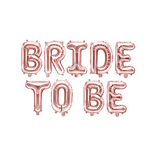 Ballon lettres "bride to be" EVJF