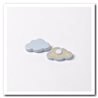 Nuage adhesif bleu x 6