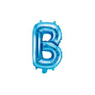 Ballon Lettre B bleu