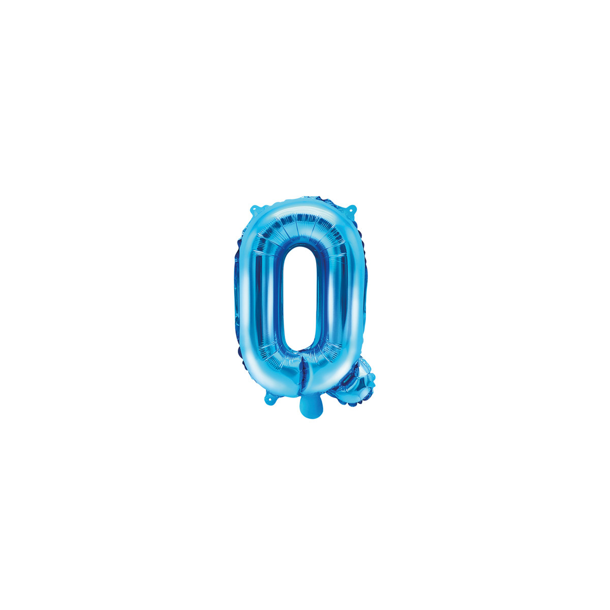 Ballon Lettre Q bleu
