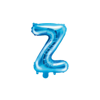 Ballon Lettre Z bleu