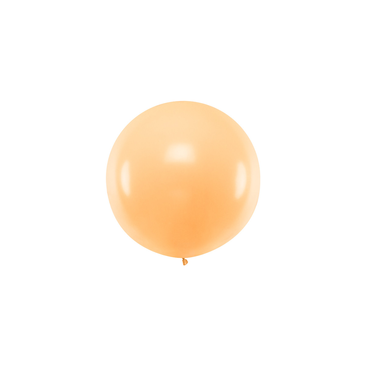 Ballon géant de Baudruche 1m Pêche Pastel