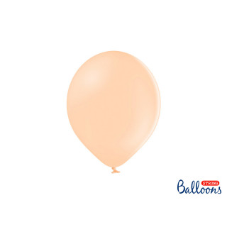 10 Ballon de baudruche Pêche Pastel