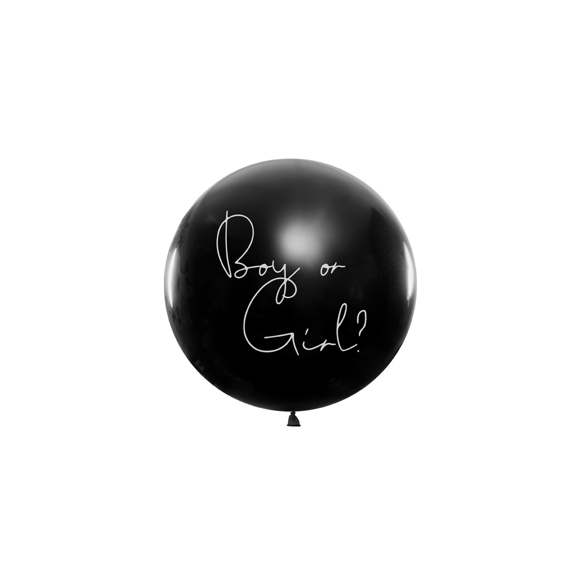 Ballon géant baudruche "Boy or Girl ?" Fille 1m