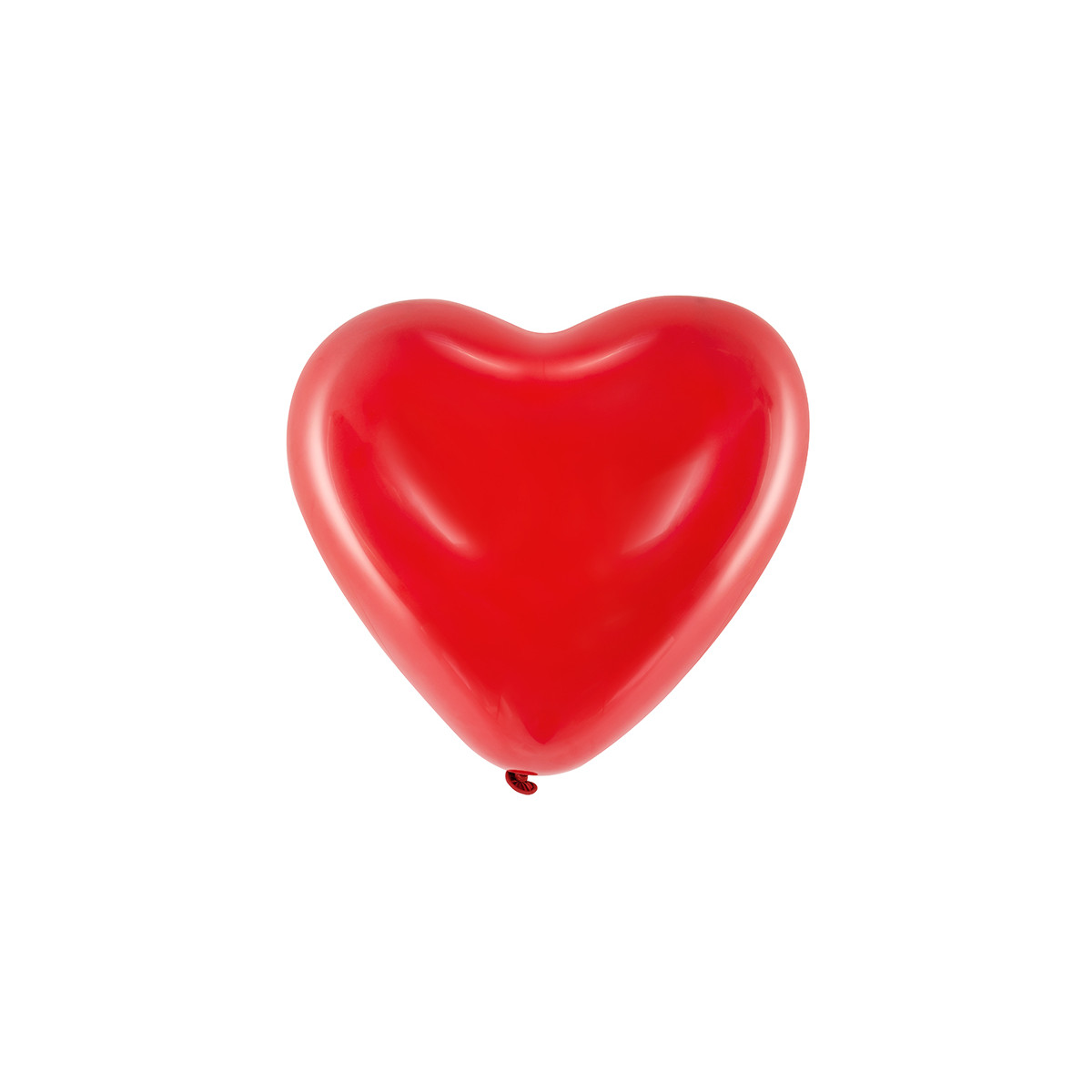Ballons de Baudruche en forme de cœur rouge x6