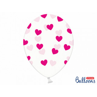 Ballon de baudruche coeur Heart Fuchsia