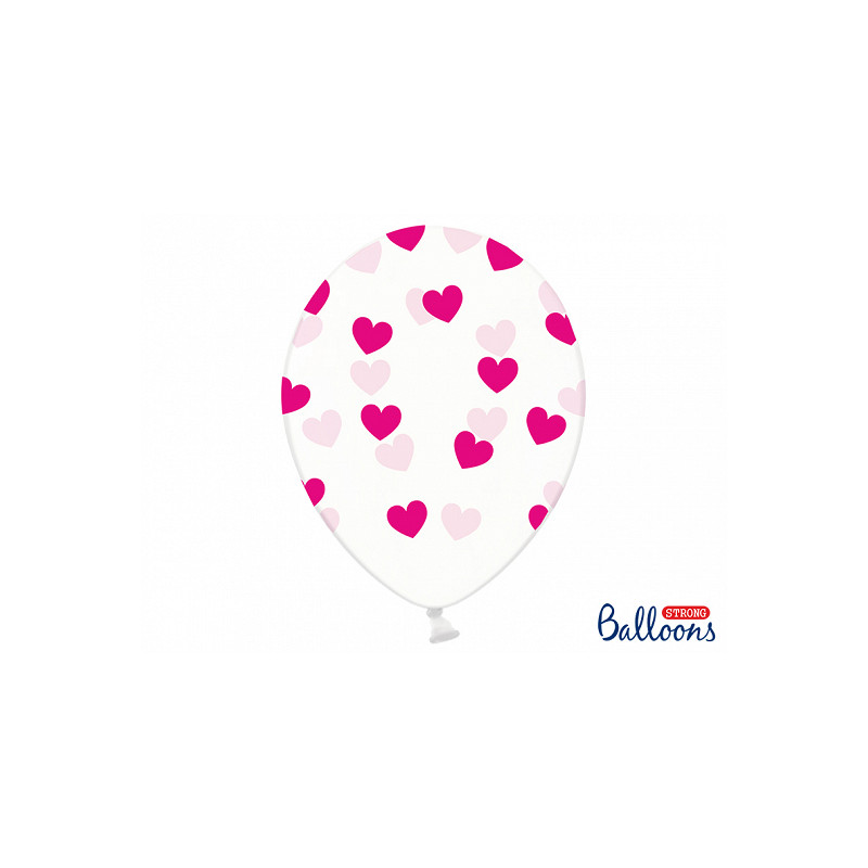 Ballon de baudruche coeur Heart Fuchsia