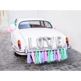 Kit Déco Voiture Mariage Love multicolore