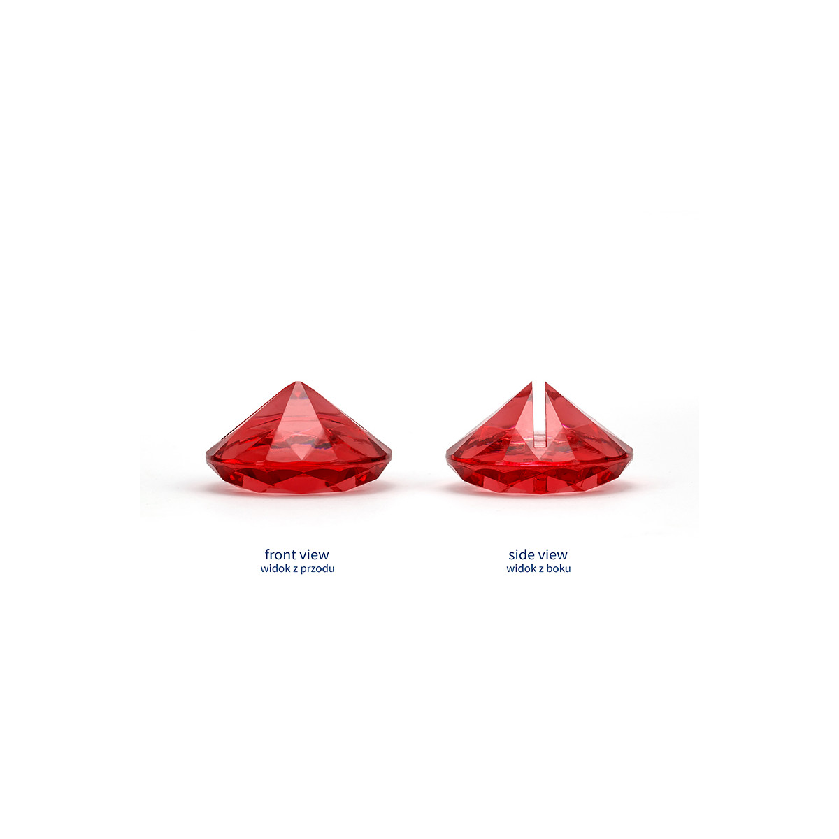 Marque place diamant rouge