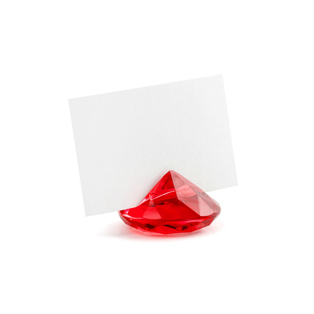 Marque place diamant rouge