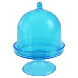 Cloche dragées transparente x 4