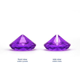 Marque place diamant violet