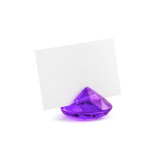 Marque place diamant violet