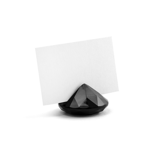 Marque place diamant noir