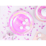 Assiettes Rose Iridescent