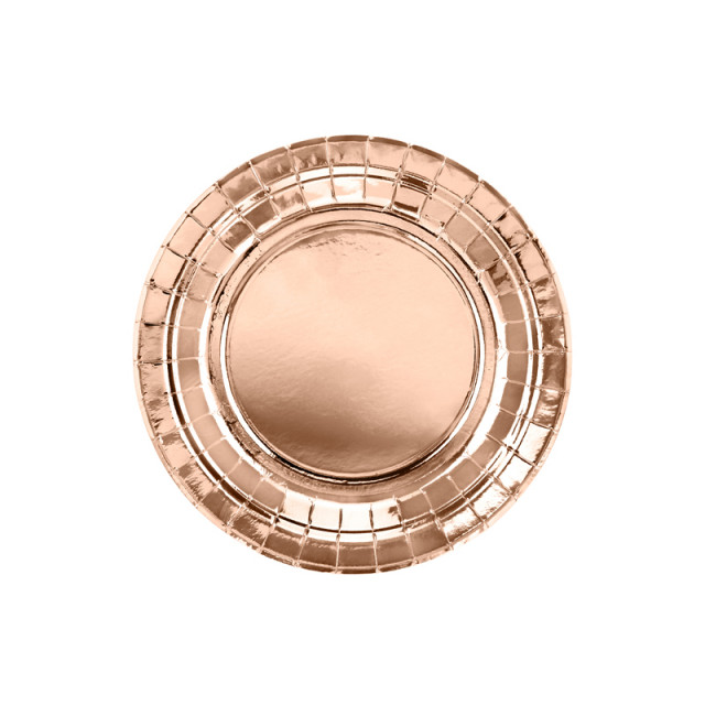 Assiette Rose gold