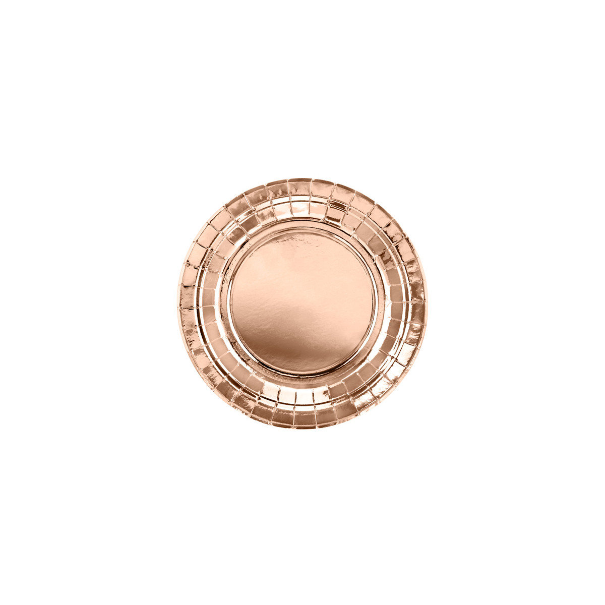 Assiette Rose gold