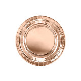 Assiette Rose gold