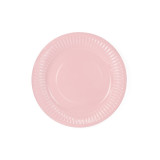 Assiette rose