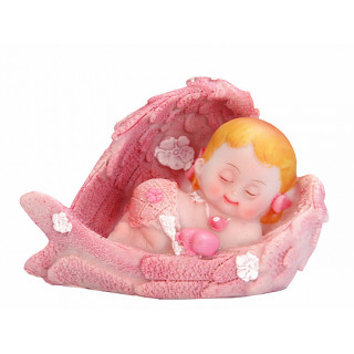 Figurine Baptême Fille Ange