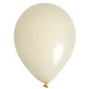 Ballon de Baudruche uni Ivoire x 8