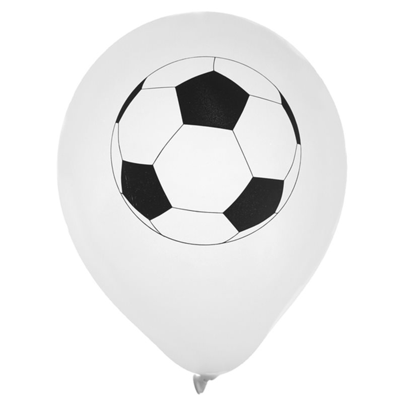 Ballon de Baudruche Foot x 8