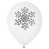 Ballon de Baudruche Flocon x 8