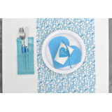 assiette - blanche-jetable