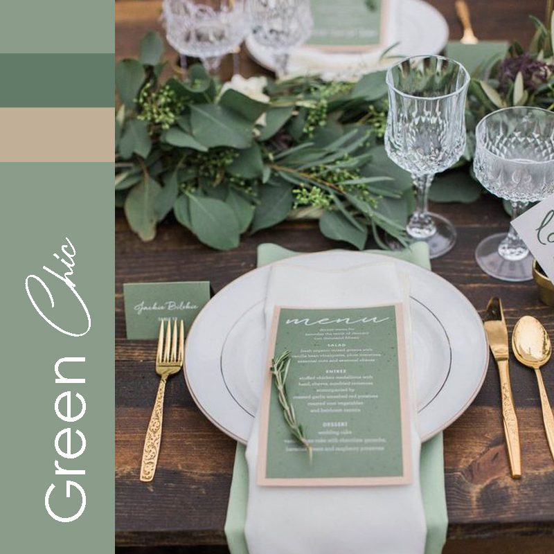 tendance 2021 mariage GreenChic